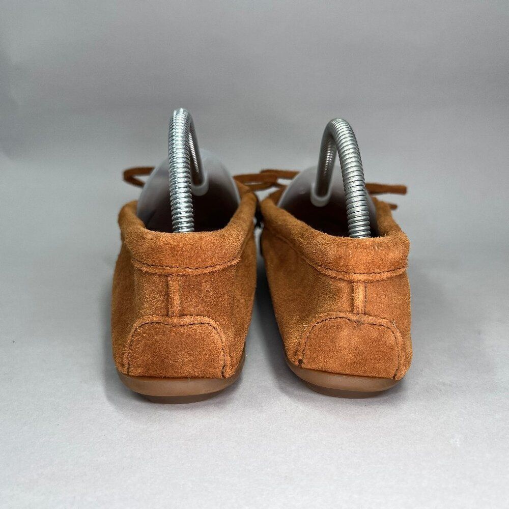 Minnetonka Women's Size 8 Kilty Soft Suede Leather Moccasins - Picture 6 of 11
